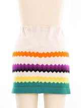 Missoni Zig Zag Mini Skirt Bottom arcadeshops.com