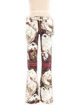 Just Cavalli By Roberto Cavalli Equestrian Print Jeans Bottom arcadeshops.com