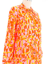 Op Art Print Romper Suit arcadeshops.com