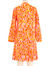 Op Art Print Romper Suit arcadeshops.com