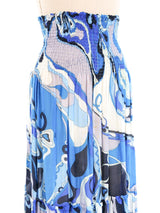 Pucci Printed Cotton Silk Convertible Dress Bottom arcadeshops.com