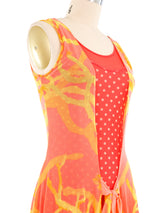 Layered Mesh Tank Dress Dress arcadeshops.com