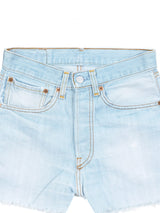 26" Levis 501 Light Wash Cutoff Shorts Bottom arcadeshops.com