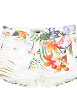 Roberto Cavalli Floral Mini Shorts Bottom arcadeshops.com