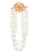 Kenneth Jay Lane Coral Necklace Jewelry arcadeshops.com