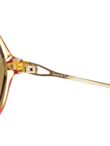 Zeiss Gold and Red Gradient Sunglasses Accessory arcadeshops.com