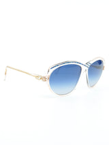 Cazal Blue Accent Sunglasses Accessory arcadeshops.com