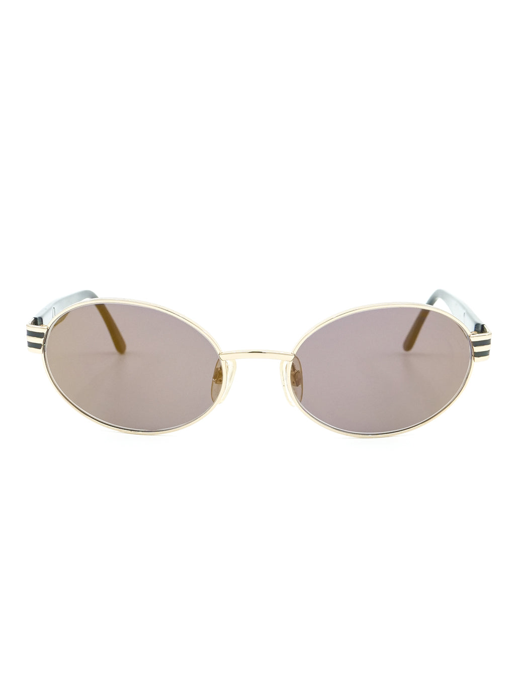Yves Saint Laurent Oval Wireframe Sunglasses