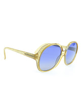 1970s Yellow Butterfly Sunglasses Accessory arcadeshops.com