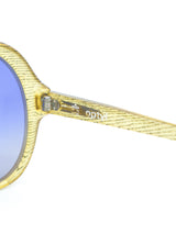 1970s Yellow Butterfly Sunglasses Accessory arcadeshops.com