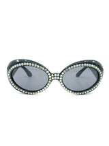 Oversized Rhinestone Sunglasses Accessory arcadeshops.com
