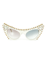 1950s Rhinestone Cat Eye Sunglasses Accessory arcadeshops.com
