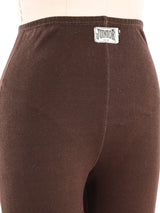 Junior Gaultier Striped Biker Shorts Bottom arcadeshops.com