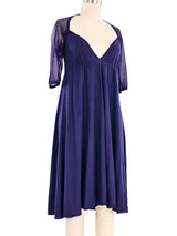 Jean Paul Gaultier Mesh Shrug Cutout Dress Dress arcadeshops.com