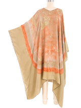 Tie Dyed Silk Caftan Dress arcadeshops.com