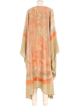Tie Dyed Silk Caftan Dress arcadeshops.com