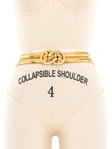 Judith Leiber Jeweled Stretch Belt Accessory arcadeshops.com