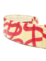 Judith Leiber Painted Snakeskin Belt Accessory arcadeshops.com