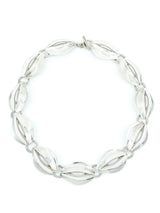 Modern Danish Sterling Silver Necklace Accessory arcadeshops.com