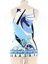 Emilio Pucci Cross Front Cami Top arcadeshops.com