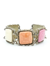 Chantal Thomass Pink Ceramic Stone Bracelet Jewelry arcadeshops.com
