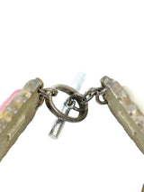 Chantal Thomass Pink Ceramic Stone Bracelet Jewelry arcadeshops.com