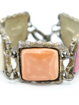 Chantal Thomass Pink Ceramic Stone Bracelet Jewelry arcadeshops.com