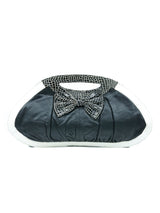 Black And White Leather Handle Bag Accessory arcadeshops.com