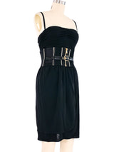 1990s Dolce And Gabbana Corset Belt Mini Dress Dress arcadeshops.com