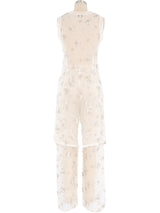 Dries Van Noten Sheer Tunic Set Suit arcadeshops.com