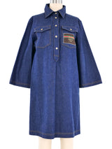 Gucci Denim Shirt Dress Dress arcadeshops.com
