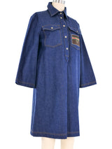 Gucci Denim Shirt Dress Dress arcadeshops.com