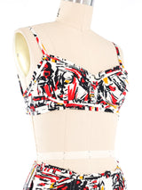 Prada Venetian Tourist Printed Bikini Set Suit arcadeshops.com
