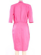 Thierry Mugler Pink Wrap Front Dress Dress arcadeshops.com