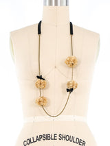 Marni Floral Ribbon Necklace Jewelry arcadeshops.com