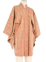 Striped Haori Kimono Jacket arcadeshops.com