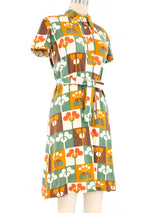 Guy Laroche Floral Jersey Dress Dress arcadeshops.com