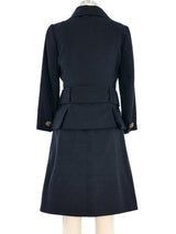 Dolce and Gabbana Jeweled Button Skirt Suit Suit arcadeshops.com