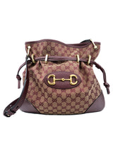 Gucci 1955 Horsebit Monogram Messenger Bag Accessory arcadeshops.com