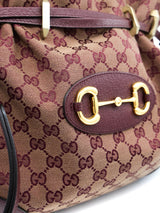 Gucci 1955 Horsebit Monogram Messenger Bag Accessory arcadeshops.com