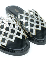 Alaia Studded Cage Sandal, 36.5 Accessory arcadeshops.com