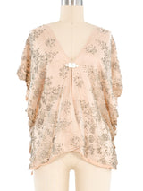 Embellished Lace Shawl Jacket arcadeshops.com