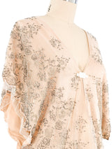Embellished Lace Shawl Jacket arcadeshops.com