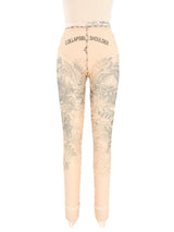 Jean Paul Gaultier Fishnet Tattoo Leggings Bottom arcadeshops.com