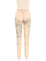 Jean Paul Gaultier Fishnet Tattoo Leggings Bottom arcadeshops.com