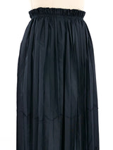 2002 Comme des Garcons Eyelet Pleated Apron Skirt Bottom arcadeshops.com