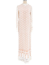 Rebecca Eyelet Lace Gown Dress arcadeshops.com