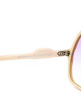 Madeline De Rauche Oversized Nude Sunglasses Accessory arcadeshops.com