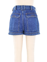 Balenciaga Convertible Cargo Denim Bottom arcadeshops.com