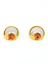 Philippe Ferrandis Oversized Pearl Earrings Jewelry arcadeshops.com